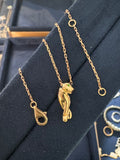 18K Gold Leopard Necklace